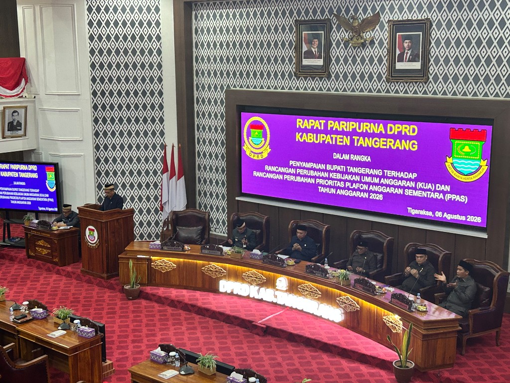 APBD Perubahan 2026: Pendapatan Daerah Kabupaten Tangerang Naik Rp466 Miliar