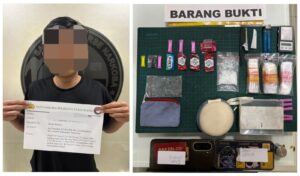 Polisi Sita 14,52 Gram Sabu, Warga Jayanti Dibekuk di Kontrakan